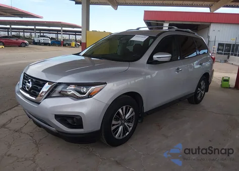 2019 Nissan Pathfinder Sv z USA, uszkodzony, nr VIN 5N1DR2MN2KC583256